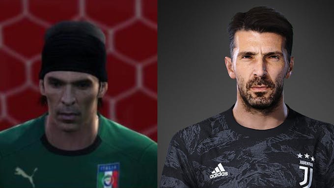 Gianluigi Buffon (PES 2010 v eFootball PES 2020)